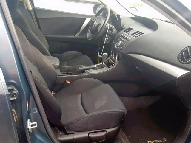 JM1BL1S58A1249754 - 2010 MAZDA 3 S BLUE photo 5