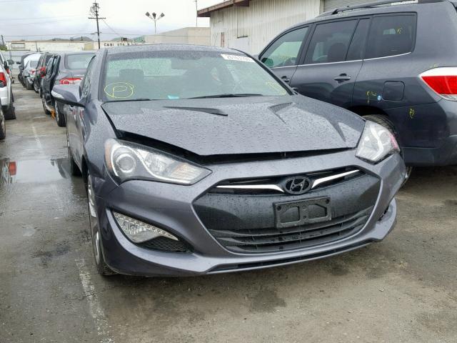 KMHHU6KJ9FU129626 - 2015 HYUNDAI GENESIS CO BLUE photo 1