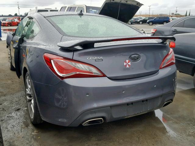 KMHHU6KJ9FU129626 - 2015 HYUNDAI GENESIS CO BLUE photo 3