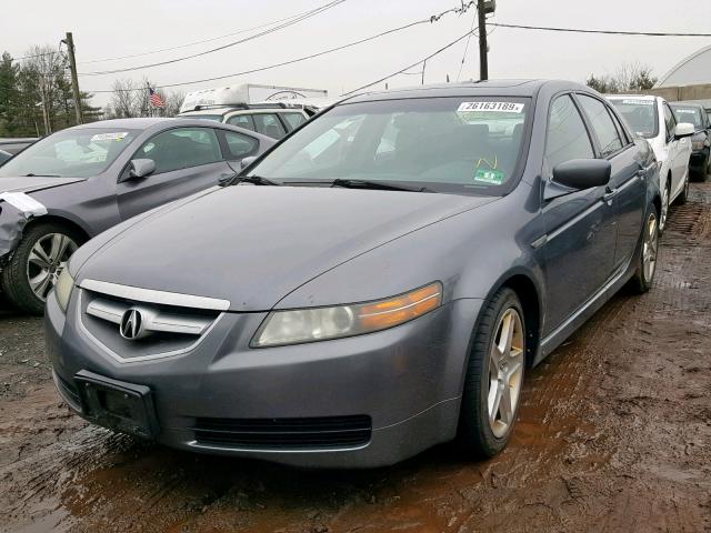 19UUA66246A074245 - 2006 ACURA 3.2TL GRAY photo 2