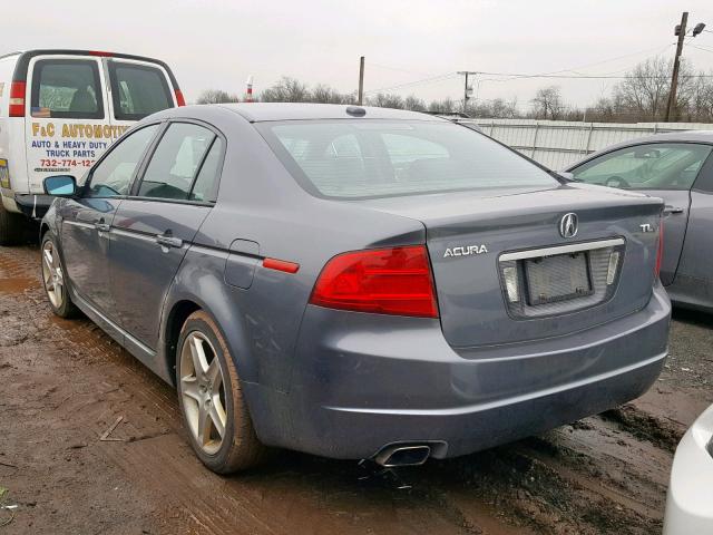 19UUA66246A074245 - 2006 ACURA 3.2TL GRAY photo 3