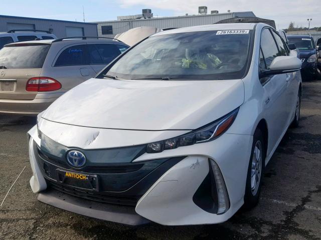 JTDKARFP4H3001418 - 2017 TOYOTA PRIUS PRIM 白色 照片 2