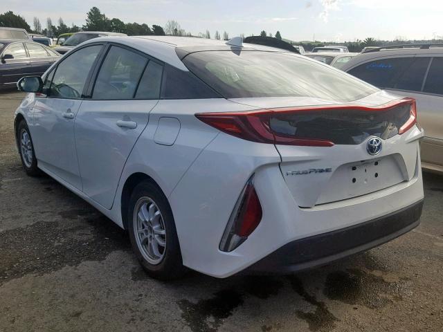 JTDKARFP4H3001418 - 2017 TOYOTA PRIUS PRIM 白色 照片 3