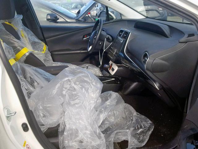 JTDKARFP4H3001418 - 2017 TOYOTA PRIUS PRIM 白色 照片 5