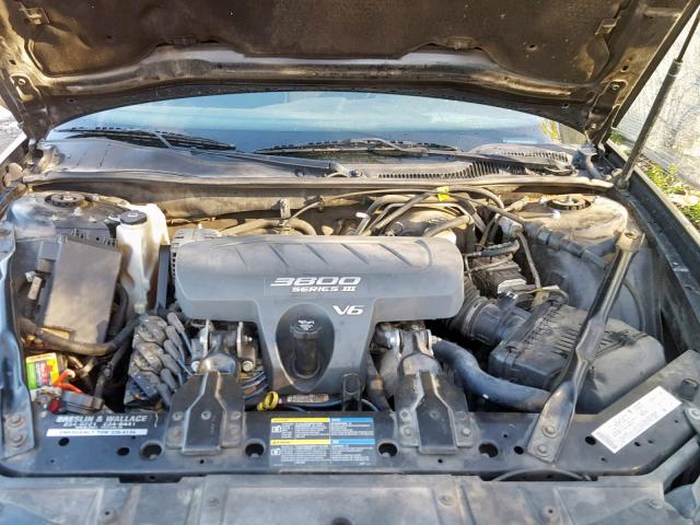 2G2WP522951195968 - 2005 PONTIAC GRAND PRIX BLACK photo 7