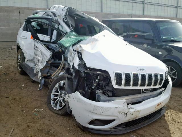 1C4PJLLX7KD111680 - 2019 JEEP CHEROKEE L WHITE photo 1