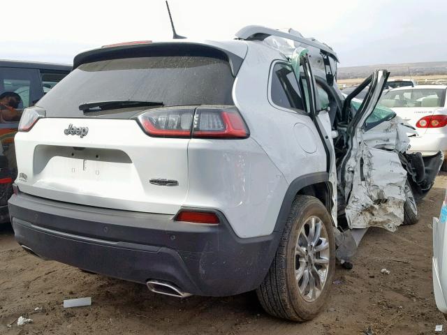 1C4PJLLX7KD111680 - 2019 JEEP CHEROKEE L WHITE photo 4