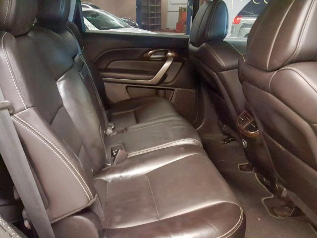 2HNYD2H64CH539890 - 2012 ACURA MDX ADVANC GRAY photo 6