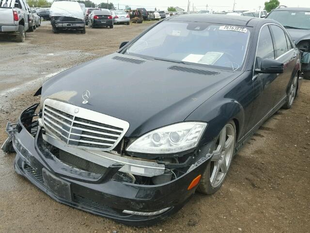 WDDNG7DB4DA502893 - 2013 MERCEDES-BENZ S 550 BLACK photo 2