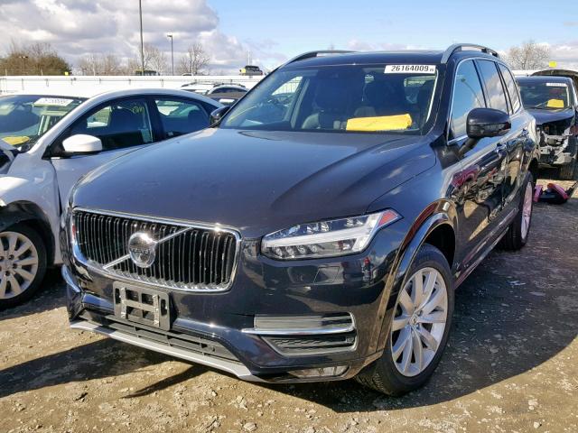 YV4A22PK7G1025268 - 2016 VOLVO XC90 T6 BLACK photo 2