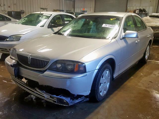 1LNHM86S35Y600773 - 2005 LINCOLN LS رمادي صورة 2
