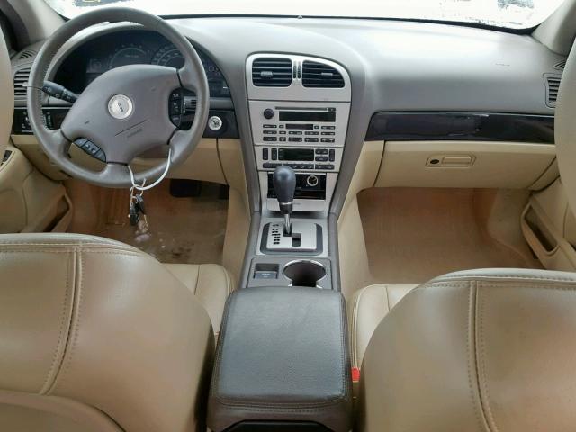 1LNHM86S35Y600773 - 2005 LINCOLN LS رمادي صورة 9