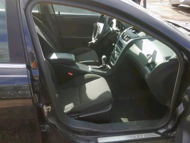 1G1ZH57BX84306236 - 2008 CHEVROLET MALIBU 1LT გრაფიტი ფოტო 5