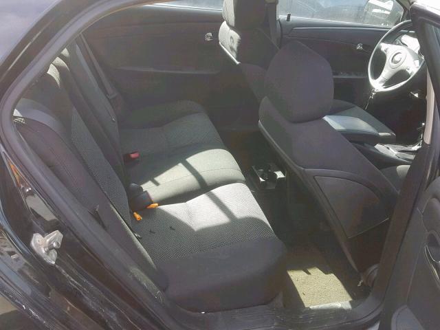 1G1ZH57BX84306236 - 2008 CHEVROLET MALIBU 1LT გრაფიტი ფოტო 6