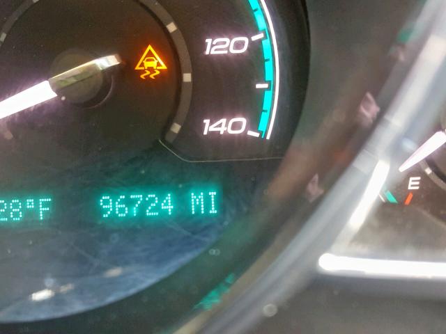 1G1ZH57BX84306236 - 2008 CHEVROLET MALIBU 1LT გრაფიტი ფოტო 8