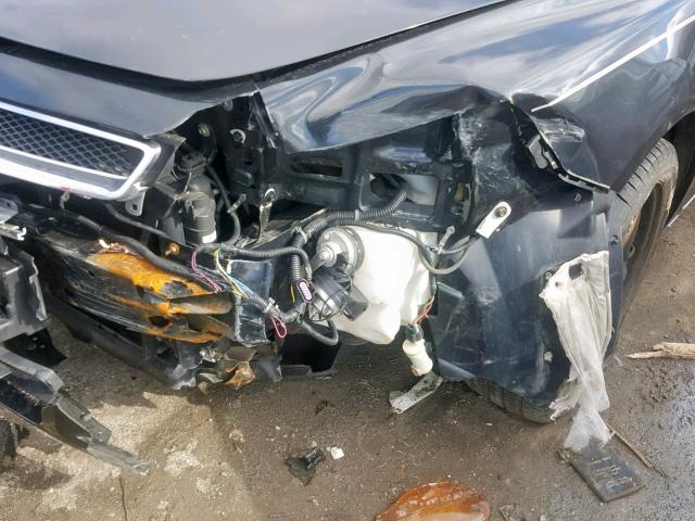 1G1ZH57BX84306236 - 2008 CHEVROLET MALIBU 1LT გრაფიტი ფოტო 9