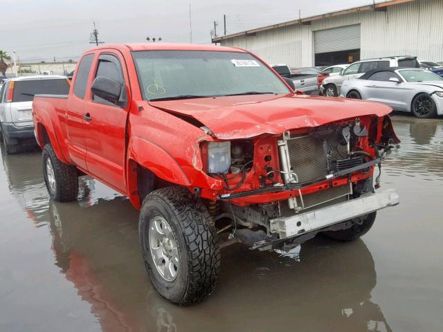 5TEUU42NX8Z486382 - 2008 TOYOTA TACOMA ACC წითელი ფოტო 1