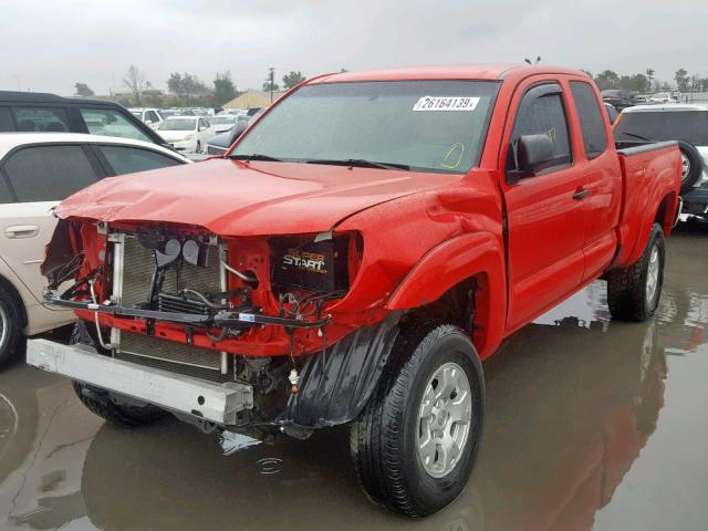5TEUU42NX8Z486382 - 2008 TOYOTA TACOMA ACC წითელი ფოტო 2