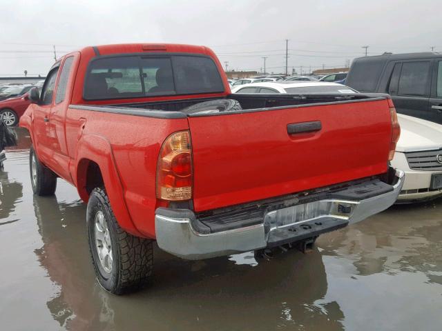 5TEUU42NX8Z486382 - 2008 TOYOTA TACOMA ACC წითელი ფოტო 3
