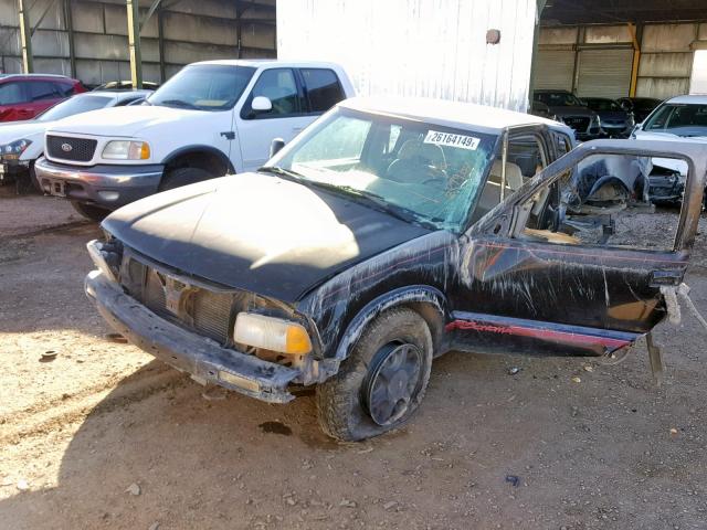 1GTDT19ZXR8512055 - 1994 GMC SONOMA BLACK photo 2