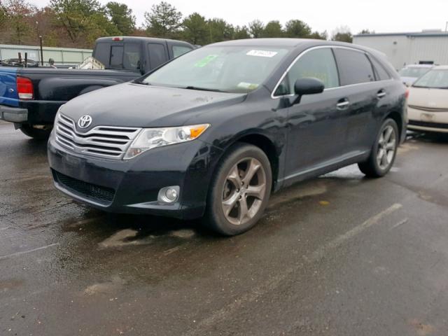 4T3BK3BB5AU032555 - 2010 TOYOTA VENZA BASE BLACK photo 2