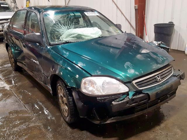 2HGEJ6617YH588512 - 2000 HONDA CIVIC BASE Yaşıl foto 1
