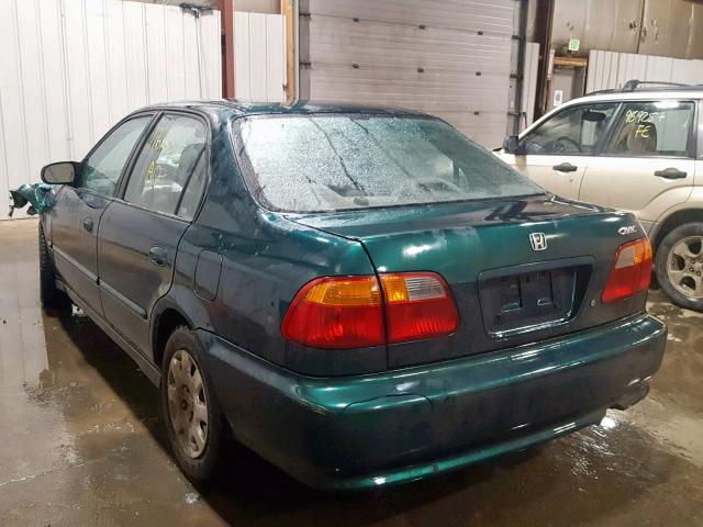 2HGEJ6617YH588512 - 2000 HONDA CIVIC BASE Yaşıl foto 3