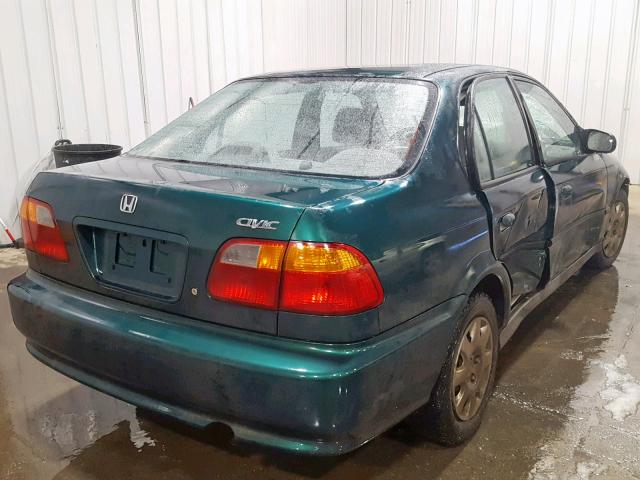 2HGEJ6617YH588512 - 2000 HONDA CIVIC BASE Yaşıl foto 4
