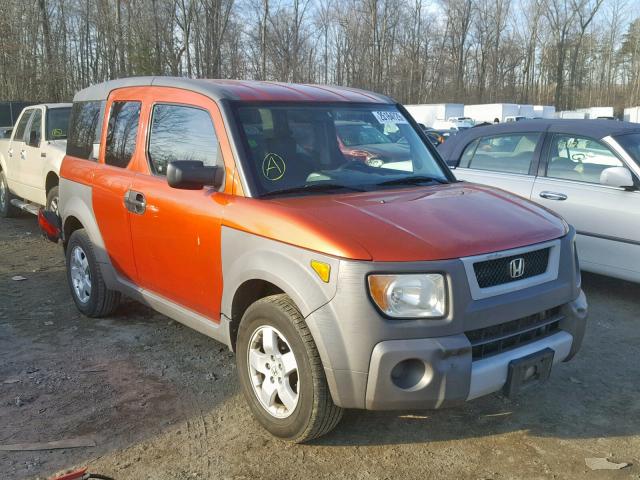 5J6YH28563L026249 - 2003 HONDA ELEMENT EX ORANGE photo 1