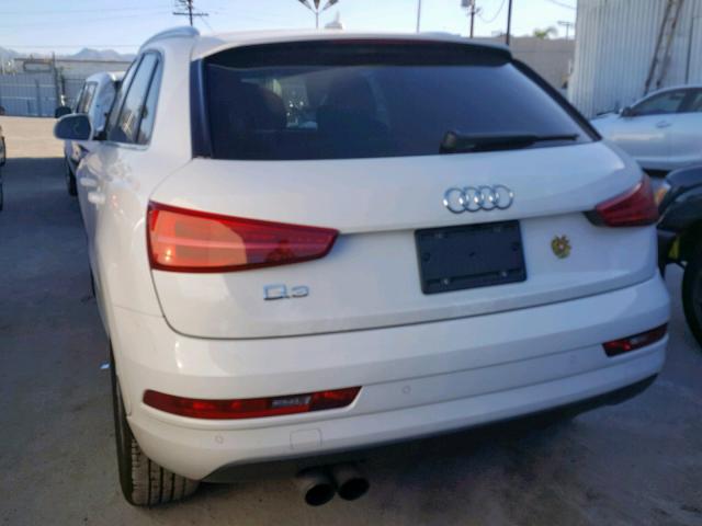 WA1BFCFS3GR022494 - 2016 AUDI Q3 PREMIUM WHITE photo 3