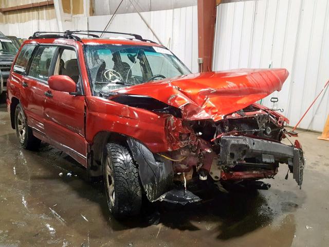 JF1SF65631H736933 - 2001 SUBARU FORESTER S RED photo 1