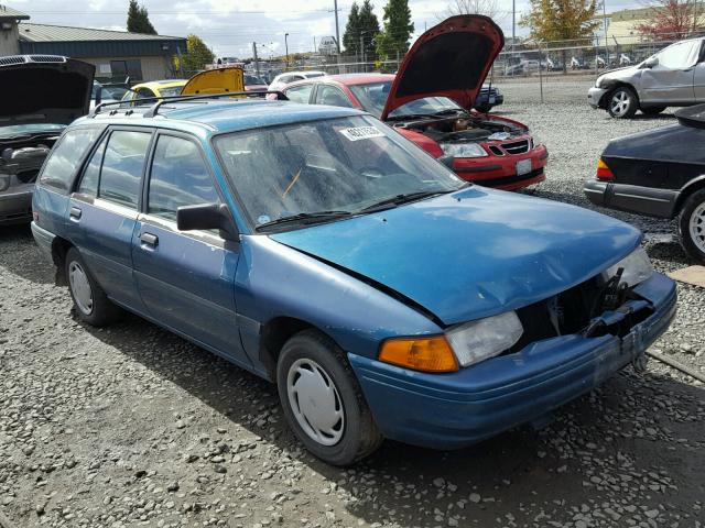 1FAPP15J5PW324009 - 1993 FORD ESCORT LX GREEN photo 1