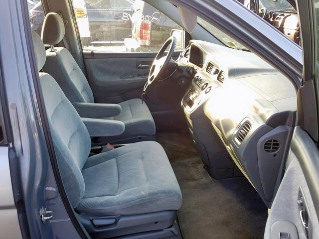 2HKRL18681H615347 - 2001 HONDA ODYSSEY EX GRAY photo 5