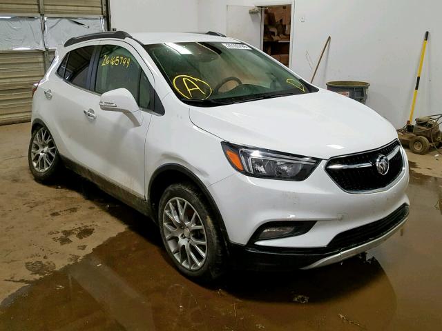 KL4CJ2SB2HB225809 - 2017 BUICK ENCORE SPO WHITE photo 1