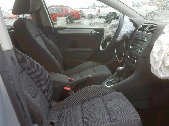 WVWDB7AJXDW085833 - 2013 VOLKSWAGEN GOLF 银色 照片 5