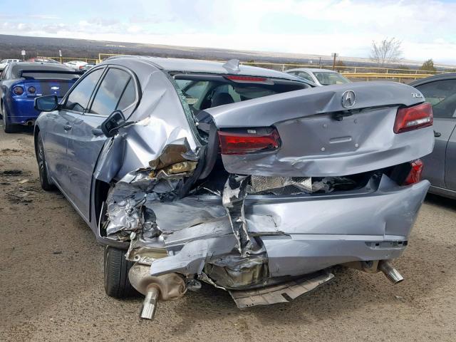 19UUB1F30GA000914 - 2016 ACURA TLX SILVER photo 3