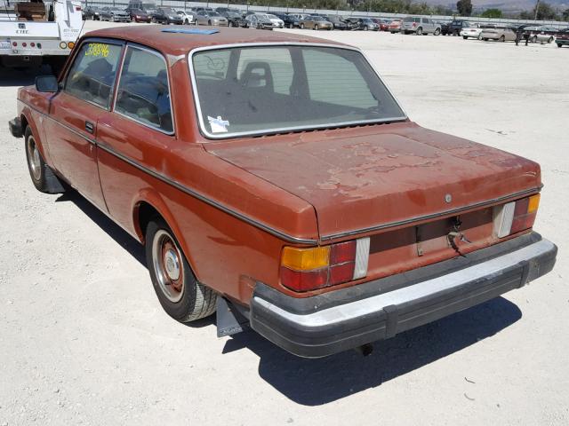 VC24245M3145552 - 1979 VOLVO S 40 BROWN photo 3