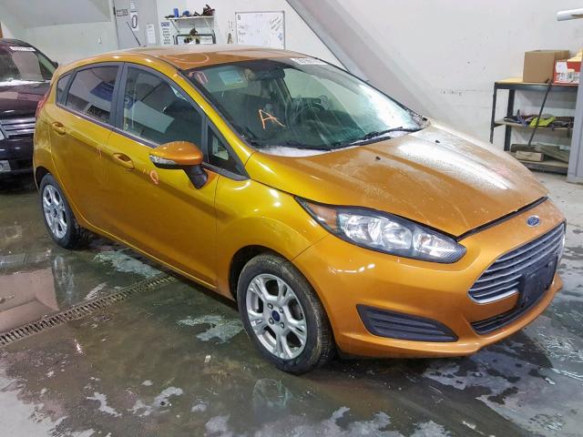 3FADP4EJ8GM167807 - 2016 FORD FIESTA SE ORANGE photo 1