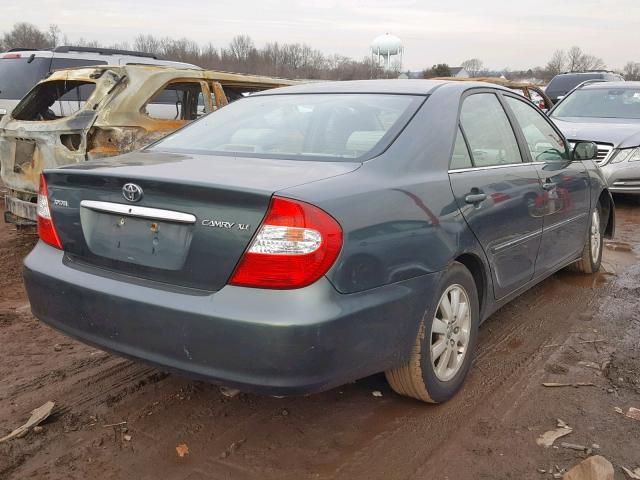 4T1BE30K43U720973 - 2003 TOYOTA CAMRY LE GREEN photo 4