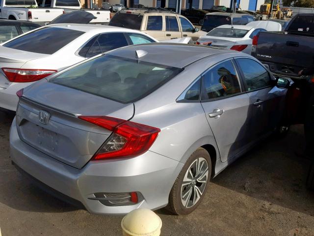 19XFC1F76GE201785 - 2016 HONDA CIVIC EXL GRAY photo 4