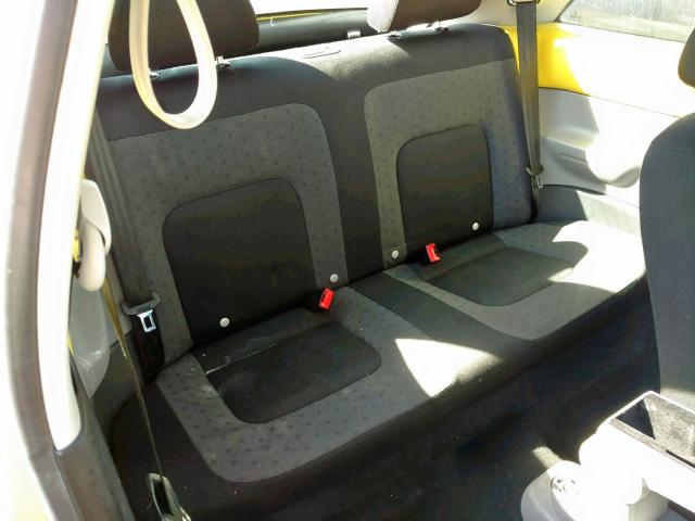 3VWCB21C02M459019 - 2002 VOLKSWAGEN NEW BEETLE ყვითელი ფოტო 6
