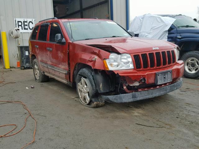 1J4GR48K65C628548 - 2005 JEEP GRAND CHER RED photo 1