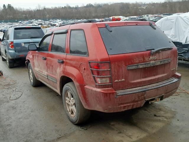 1J4GR48K65C628548 - 2005 JEEP GRAND CHER RED photo 3