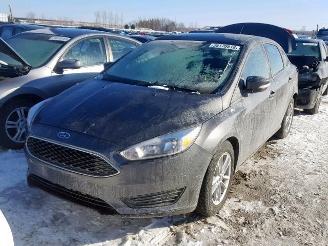 1FADP3F29HL260937 - 2017 FORD FOCUS SE GRAY photo 2