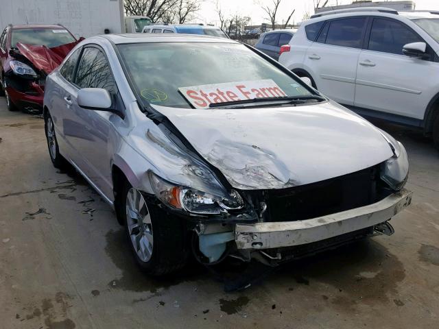 2HGFG1B96AH529295 - 2010 HONDA CIVIC EXL SILVER photo 1