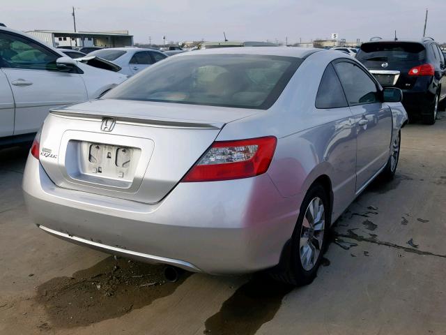 2HGFG1B96AH529295 - 2010 HONDA CIVIC EXL SILVER photo 4