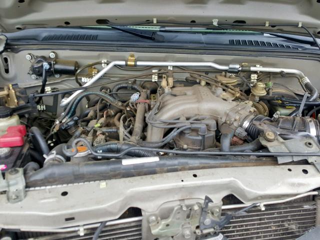 1N6ED27T33C439957 - 2003 NISSAN FRONTIER C TAN photo 7