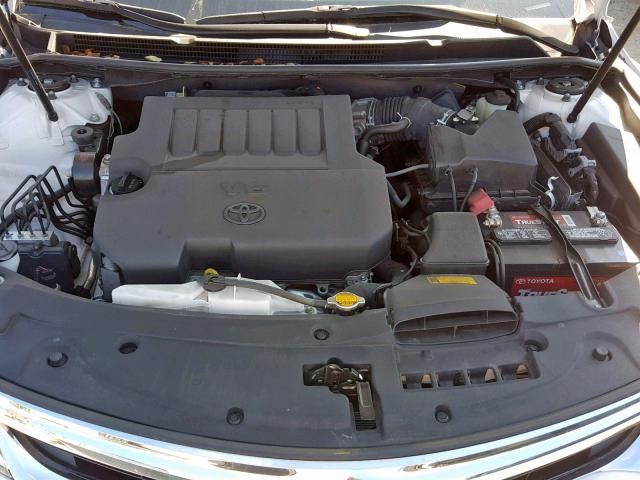 4T1BK1EB4FU178185 - 2015 TOYOTA AVALON XLE WHITE photo 7