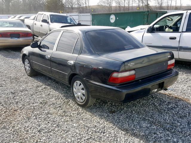 2T1BB02E8TC153084 - 1996 TOYOTA COROLLA DX BLACK photo 3