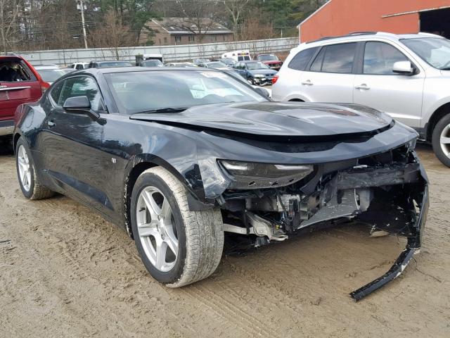 1G1FB1RS5K0103263 - 2019 CHEVROLET CAMARO LT BLACK photo 1